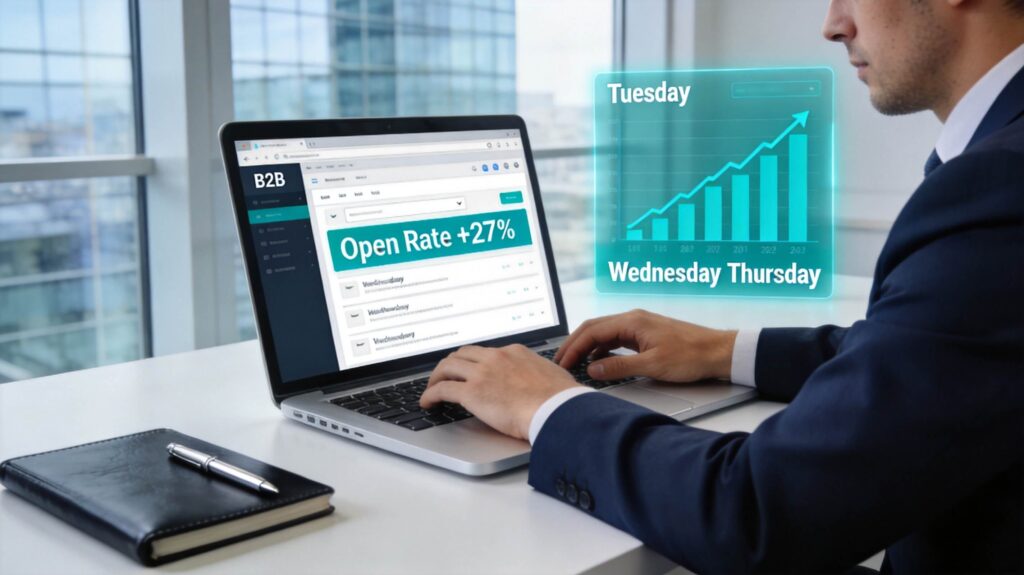 B2B Email Marketing - Best Days Tuesday to Thursday